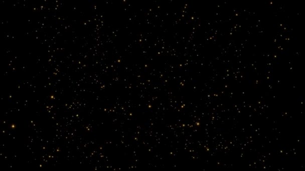 Space Stars Field Motion Loop Background Stockvideo