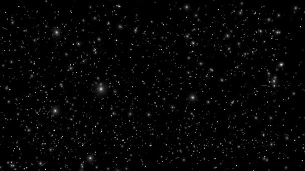 Stars Field Motion Loop Background — Stockvideo