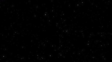Gece Yıldızları Uzay Hareketi Arkaplanı