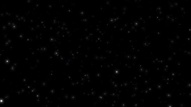 Gece Gökyüzü Yıldızları Parıldayan Uzay Hareketi Arkaplanı