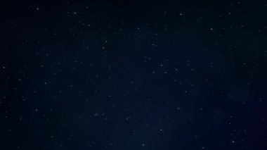 Gece Gökyüzü Yıldızları Parıldayan Uzay Hareketi Arkaplanı