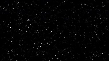 Gece Yıldızları Uzay Hareketi Arkaplanı