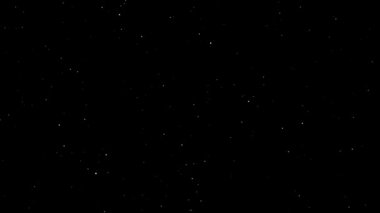 Gece Gökyüzü Yıldızları Parıldayan Uzay Hareketi Arkaplanı