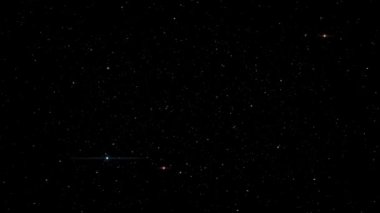 Gece Gökyüzü Yıldızları Parıldayan Uzay Hareketi Arkaplanı