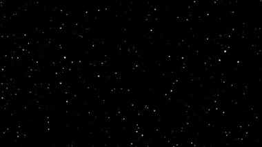 Gece Yıldızları Uzay Hareketi Arkaplanı