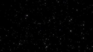 Gece Yıldızları Uzay Hareketi Arkaplanı