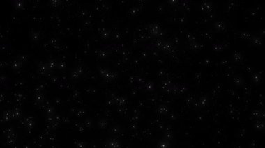 Gece Gökyüzü Yıldızları Parıldayan Uzay Hareketi Arkaplanı