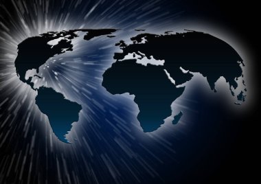 Dünya Haritası. Dünya Haritası İş Arkaplanı