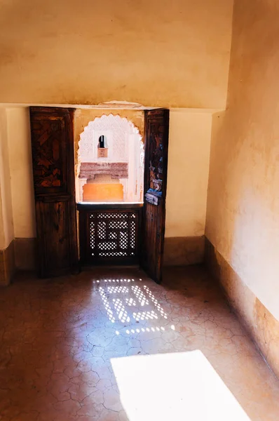 Графика Марокканского Интерьера Старинного Дома — стоковое фото