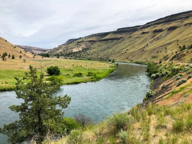 Madras kasabası yakınlarındaki Lower Deschutes Nehri harika balık tutma ve tekne gezisi fırsatları sunuyor..