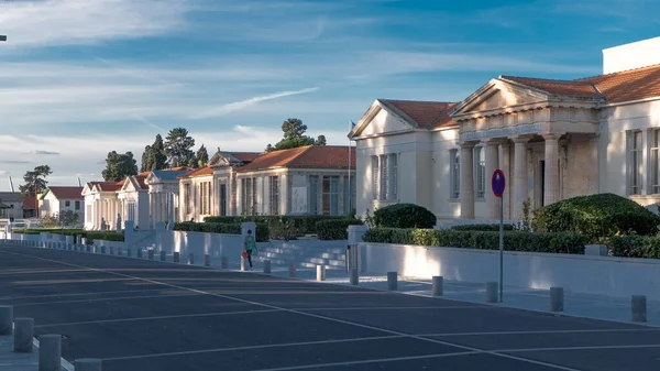 Paphos school building, daytime view 