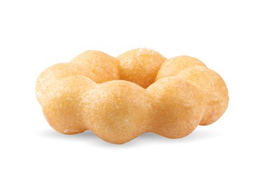 Çörekler beyaz arkaplanda izole edilmiş