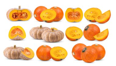 kabak dilimi beyaz arkaplanda izole