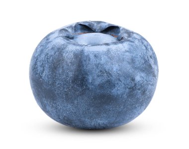 Beyaz arka planda izole edilmiş taze yaban mersini