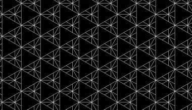 Geometrik desen kusursuz. Web arkaplanı veya kağıt baskı için modaya uygun tasarım vektör arka planı. Döşeme dokusu.