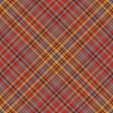 Tartan desen kontrolü. Doku vektörü arka planı. Kusursuz ekose kumaş..