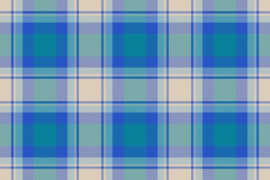 Tekstil dokusuna bak. Ekose arka plan kumaşı. Işık ve pastel renklerde vektörsüz tartan deseni.