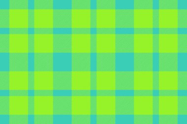 Tekstil deseni. Vektör dokusunu kontrol et. Ekoseli yeşil renklerde kusursuz tartan arkaplan ekoseli.