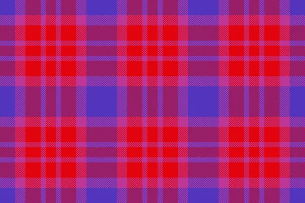 Pattern Background Tartan Fabric Textile Plaid Seamless Texture Check Vector — Stock Vector