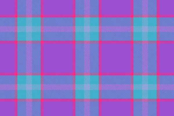 Background Tartan Plaid Vector Seamless Texture Check Textile Fabric Pattern — Stock Vector