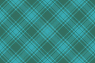 Tartan dokusu. Ekose ekoseli kumaş. Kalıp kumaş arkaplan denetimi yeşil ve turkuaz renklerde.
