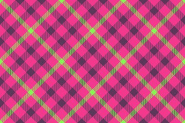 Tartan tekstili kontrol et. Ekose kumaş. Kırmızı ve yeşil renklerde vektör deseni.