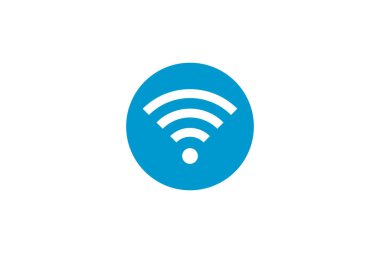 Wi Fi symbol signal connection. Vector wireless internet technology sign. Wifi network communication icon. Radio antenna design.