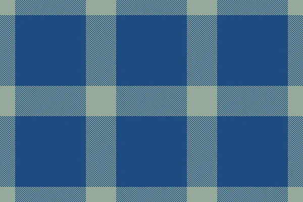Plaid Check Pattern Texture Tartan Vector Seamless Fabric Background Textile — Stock Vector