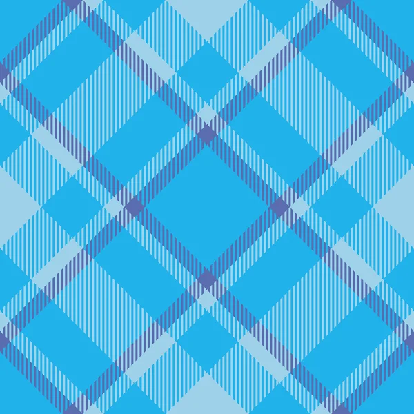Karohemd Nahtlos Vektorhintergrundtextur Muster Textilstoff Karo Blauer Farbe — Stockvektor
