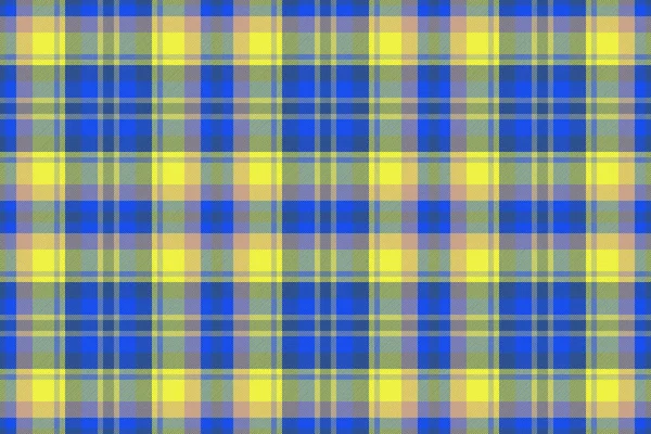 Seamless Fabric Vector Pattern Textile Background Texture Tartan Plaid Check — Stock Vector