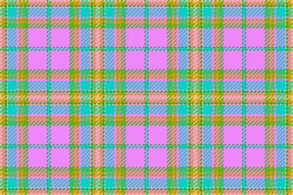 stock vector Textile background check. Vector plaid fabric. Tartan pattern texture seamless in yellow and green colors.