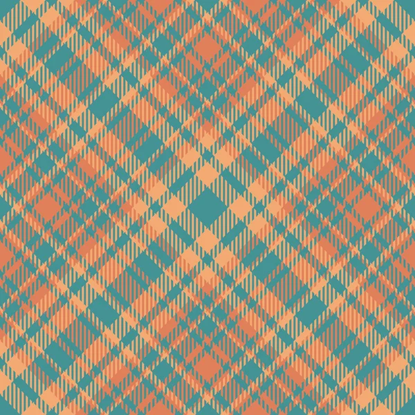 Tartan Textile Check Plaid Seamless Background Texture Fabric Pattern Vector — Stock Vector