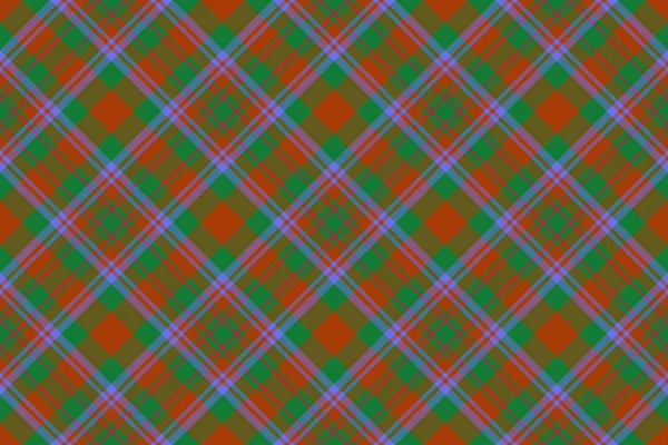 stock vector Fabric background plaid. Vector textile seamless. Pattern tartan texture check in blue and orange colors.