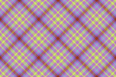 Doku arkaplan modeli. Kumaş kumaş kumaş kumaşı. Yeşil ve turkuaz renklerde kusursuz vektör ekoseli denetimi.