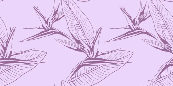 Квітковий Візерунок Безшовний Векторний Фон Квітковий Дизайн Ілюстрація Текстилю Тканини — стоковий вектор