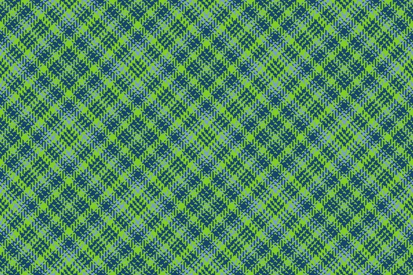 Check Fabric Plaid Texture Pattern Seamless Textile Tartan Background Vector — Stock Vector