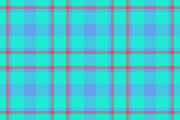 Fabric Seamless Textile Tartan Pattern Check Vector Plaid Texture Background — Stock Vector