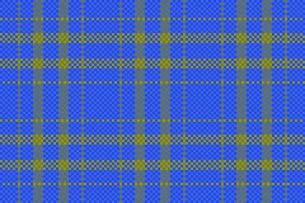 Background Tartan Check Plaid Fabric Seamless Vector Texture Pattern Textile — Stock Vector
