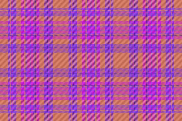 Tartan Background Vector Check Textile Pattern Texture Fabric Plaid Seamless — Stock Vector