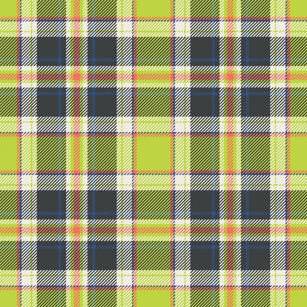 stock vector Plaid seamless pattern. Check fabric texture. Vector textile print design.