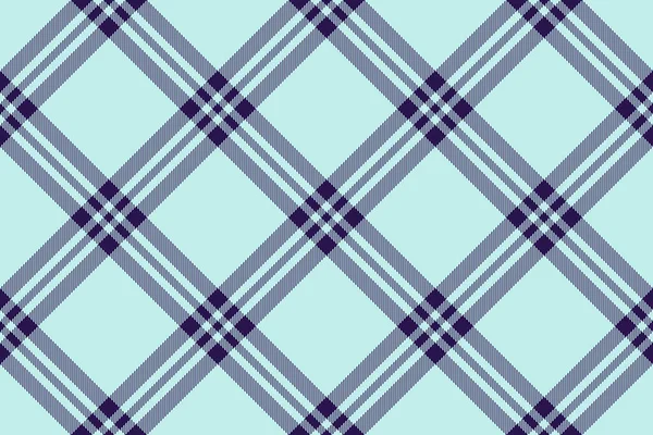 Texture Tartan Pattern Seamless Check Textile Background Plaid Vector Fabric — Stock Vector