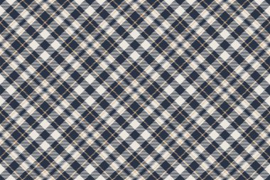 Tartan ekoseli arka plan, çapraz kontrol, kusursuz desen. Tekstil baskısı için vektör kumaş dokusu, ambalaj kağıdı, hediye kartı, duvar kağıdı düz tasarım.