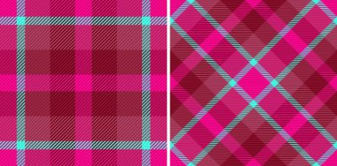 Tartan ekose kumaşı. Tekstil vektörü kusursuz. Desen kontrol arkaplan dokusu kümede.