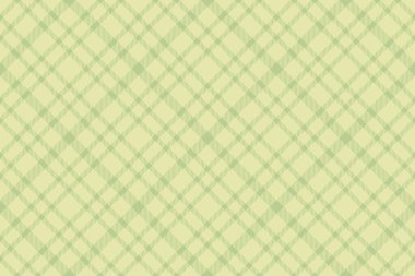 Arkaplan kumaşı pürüzsüz. Ekose ekose kumaş. Açık ve yeşil renklerde tekstil denetimi deseni.