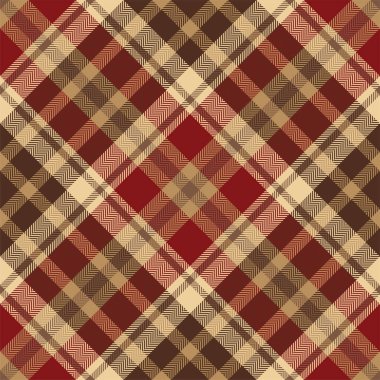 Ekose desenli vektör. Kumaş dokusunu kontrol et. Giysiler, kağıt baskısı veya web arkaplanı için kusursuz tekstil tasarımı.