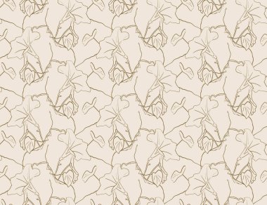 Yaprak bitkisinin yaprak deseni tekstil tasarımı için. Duvar kâğıdı ya da kumaş için çiçek sanatı. Vektör süsleme arkaplanı.