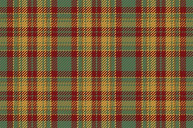 İskoç ekosesinin kusursuz deseni. Kumaş dokusunu kontrol ederek tekrarlanabilir arkaplan. Çizgili tekstil izinin düz vektör arkaplanı.