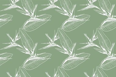 Çiçek desenli kusursuz vektör arkaplanı. Tekstil, kumaş, kağıt baskısı veya duvar kağıdı için çiçek tasarımı çizimi.