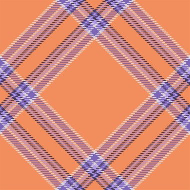 Ekose desenli vektör. Kumaş dokusunu kontrol et. Giysiler, kağıt baskısı veya web arkaplanı için kusursuz tekstil tasarımı.