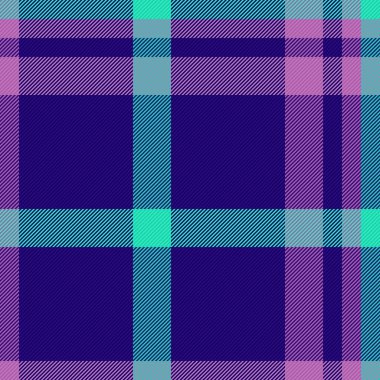 Vektör tartan deseni. Ekose kumaş. Arka plan tekstil denetimi menekşe ve pembe renklerde.